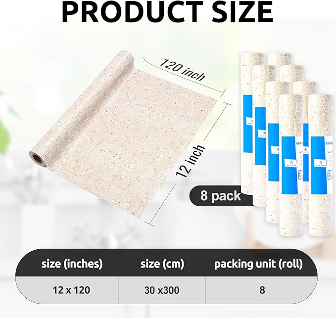 RAY STAR 12X120 Inch Shelf Liner - Image 5