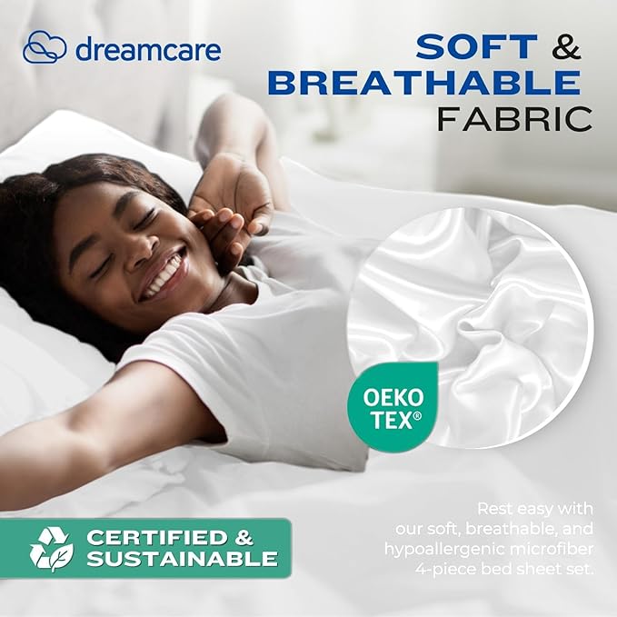 DREAMCARE Queen Size Sheets - Image 6