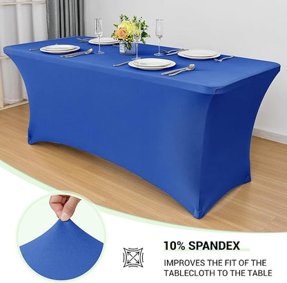Obstal 6 Pack Stretch Spandex Table Covers - Image 2