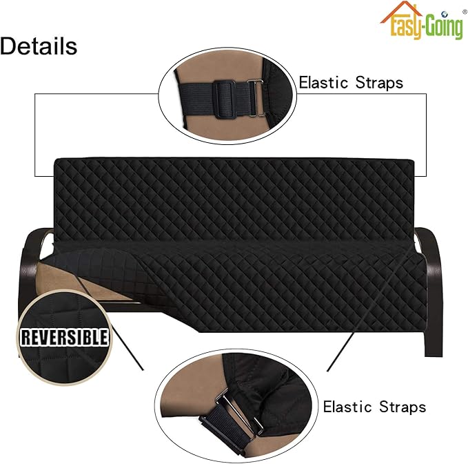 Easy-Going Futon Sofa Slipcover - Image 3