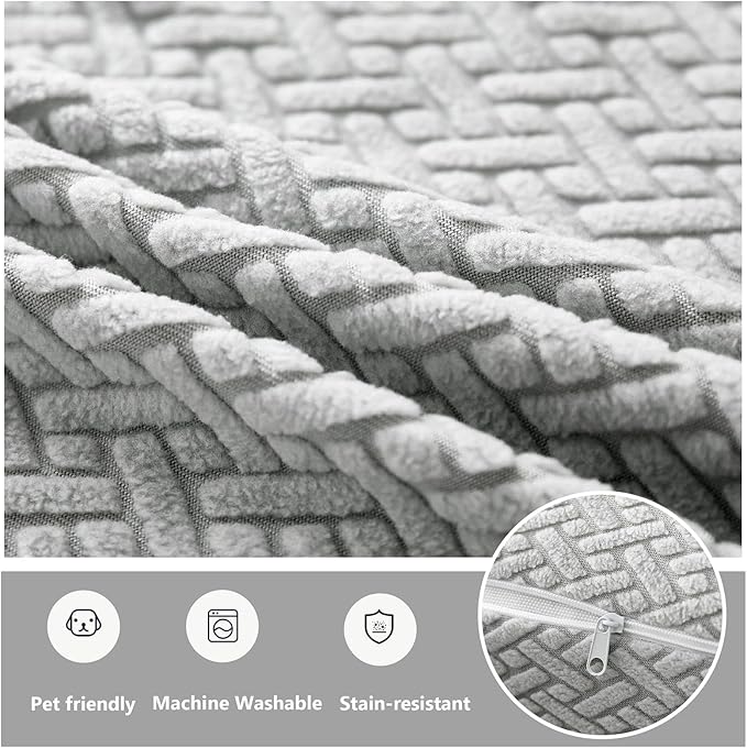 Throw Pillow Covers Couch Pillows Covers Wear-Resistant Universal Stretch - Image 6