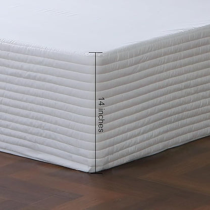 Queen Bed Skirt-Box Spring Cover - Image 3