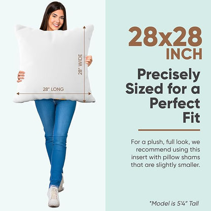 Pillowflex Synthetic Down Pillow Insert - Image 2
