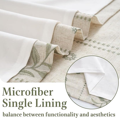 jinchan Winslow Lined Linen Curtains - Image 7