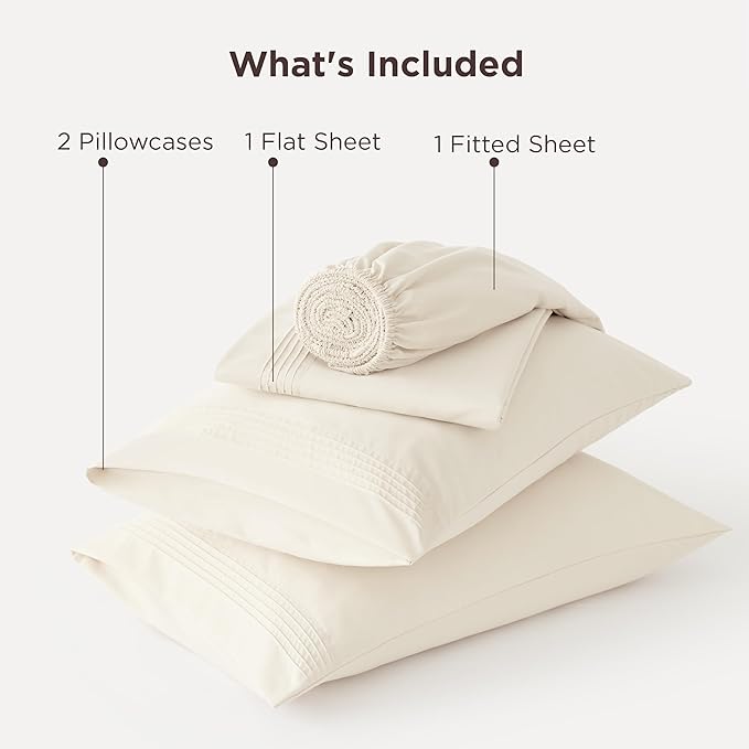 Bedsure Deep Pocket Full Size Bed Sheets Set - Image 7