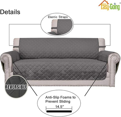 Easy-Going Chair Sofa Slipcover Reversible Sofa Cover Water Resistant Couch - Image 3