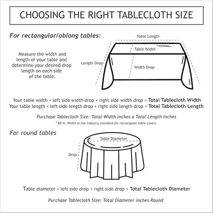 Benson Mills Cameron Textured Fabric Table Cloth, - Image 9