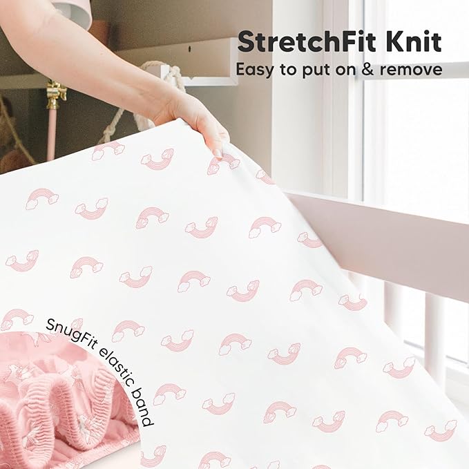 KeaBabies 2-Pack Baby Crib Sheets - Image 6