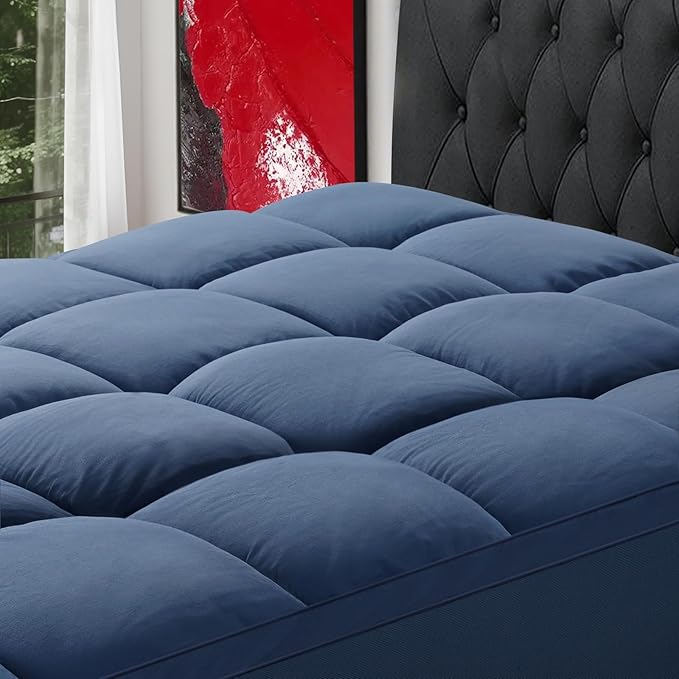 SOPAT Mattress Topper Queen Size Extra Thick Mattress Pad 8-21" Deep Pocket by SOPAT