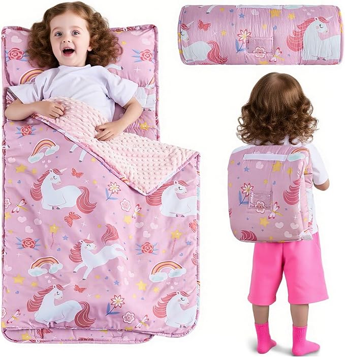 DJY Toddler Nap Mat, Kid Slumber Bag by HOME