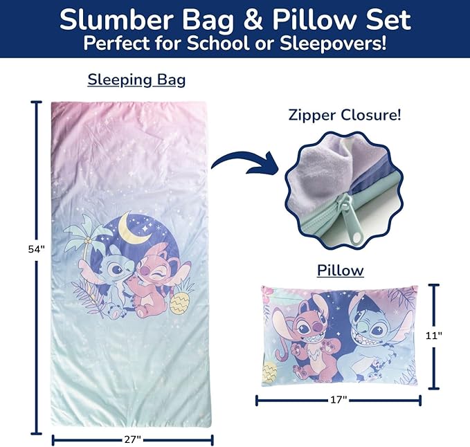 Jay Franco Kids Slumber Bag and Pillow - Image 2