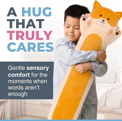 Fox Plush Body Pillow for Kids | Long Stuffed Animal Cuddle Pillow | Soft - Image 8
