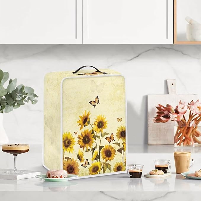 Mumeson Sunflower Coffee Maker Dust Cover - Image 2