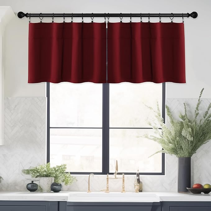 NICETOWN Blackout Window Valance - Image 6