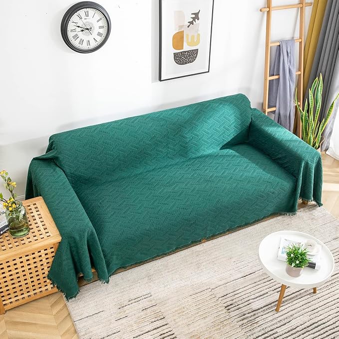 AIVIA Couch Cover Sheet Blanket, Oversized Couch Covers - Image 3