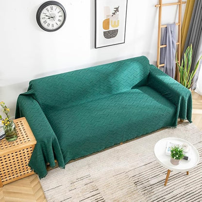 AIVIA Couch Cover Sheet Blanket, Oversized Couch Covers - Image 3