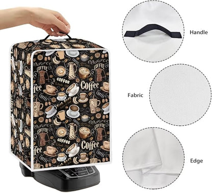 Coffee Maker Cover for Kitchen Counter, Washable Foldable Kitchen Appliance - Image 5