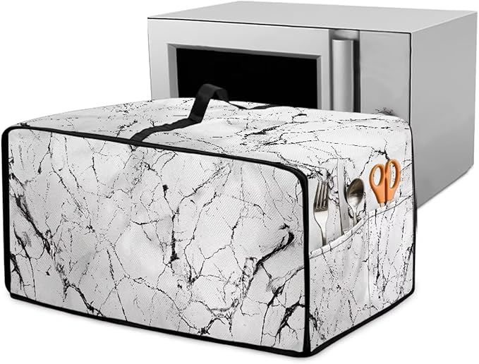 Toaster Oven Dust Cover with Pockets, Stain-resistant Kitchen Electrical by Garucesta