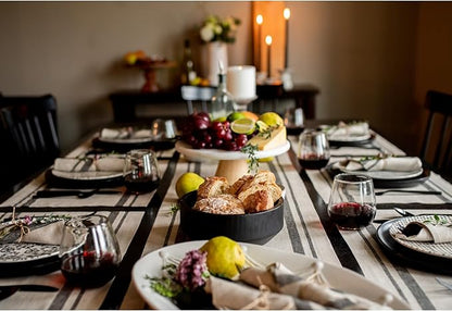 Solino Home Linen Table Runner 72 Inches Long - Image 9