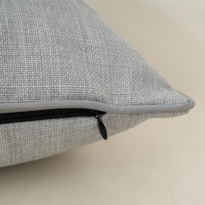 Yangest Patchwork Pillow Cover 18x18 Inch Luxury Cotton and Linen Cushion Cover - Image 4