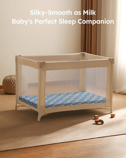Pack and Play Sheets Fitted 3 Pack, Mini Crib Sheets - Image 7