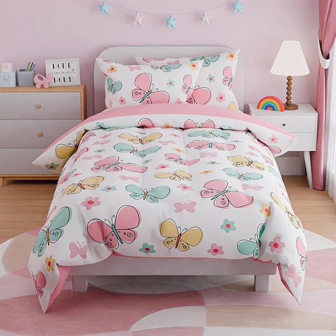 SANDJEST Butterfly Full Bedding Sets - Image 4