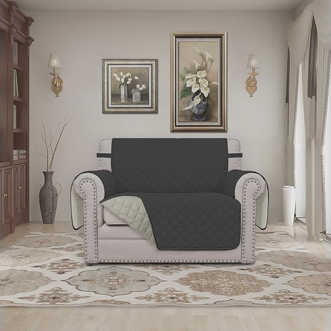 Easy-Going Oversized Chair Sofa Slipcover Reversible Sofa Cover Water Resistant - Image 2