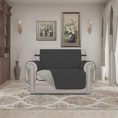 Easy-Going Oversized Chair Sofa Slipcover Reversible Sofa Cover Water Resistant - Image 2