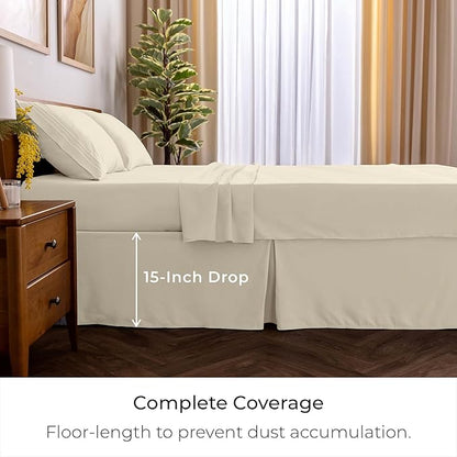 Mellanni Bed Skirt Full Size - Image 2