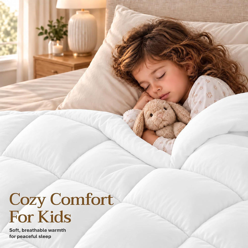 Utopia Bedding Duvet Insert, Full Size Comforter 82 x 86 Inches, White