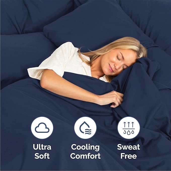 Queen Size 4 Piece Sheet Set - Image 4