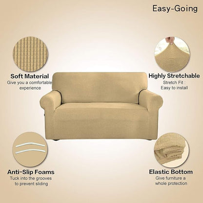 Easy-Going Stretch Oversized Sofa Slipcover 1-Piece Sofa Cover Furniture - Image 3