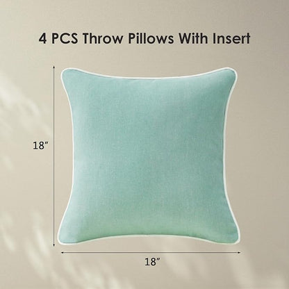 Decorative Outdoor Water Repellent Throw Pillows - Image 7