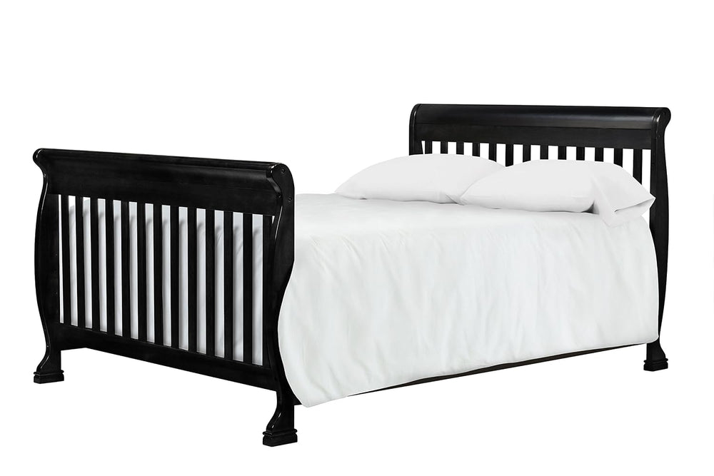 Davinci Twin/Full Size Bed Conversion Kit (M4799) in Ebony