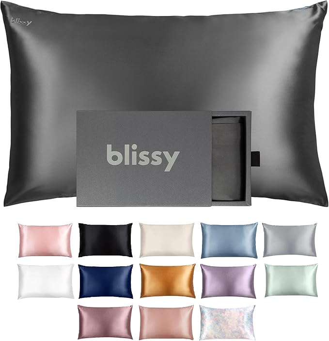 Blissy Silk Pillowcase by Blissy