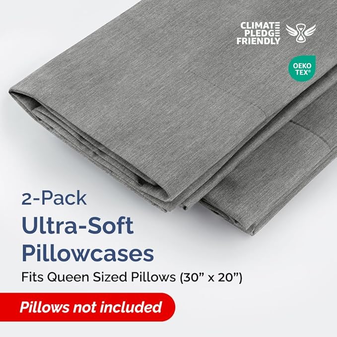 Queen Pillow Cases Set of 2 - Image 2