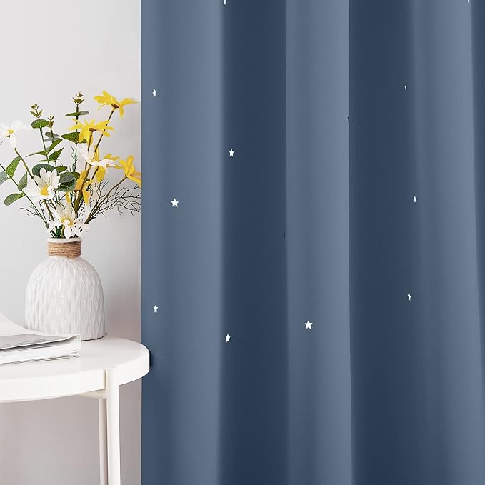 NICETOWN Blackout Star Curtains - Image 2