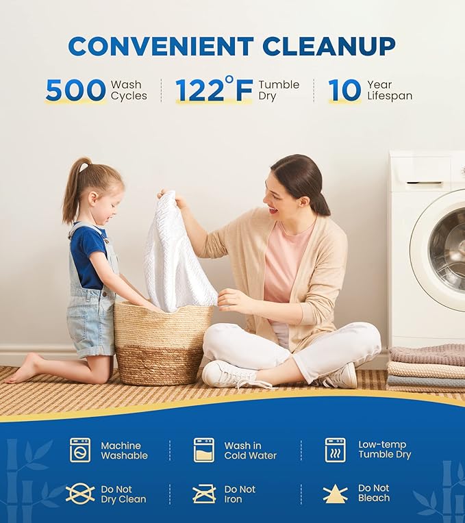 Premium 100% Waterproof King Mattress Protector Breathable Cooling 3D Air - Image 5