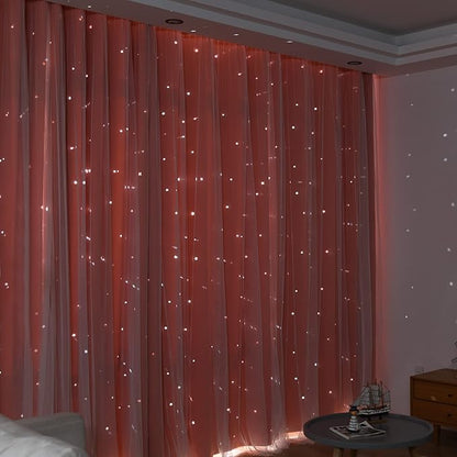Kinryb Princess Curtains for Girls Bedroom - Image 3
