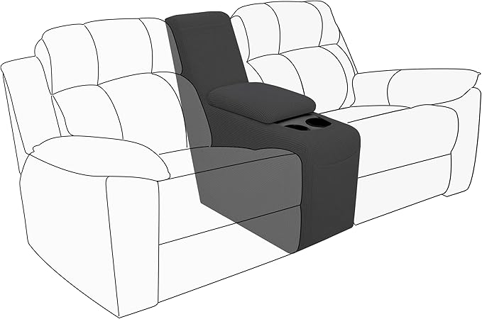 Easy-Going 2-Piece Recliner Console Cover by Easy-Going