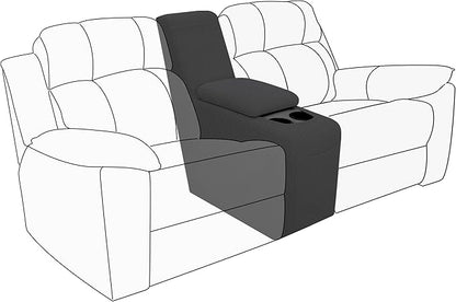 Easy-Going 2-Piece Recliner Console Cover by Easy-Going