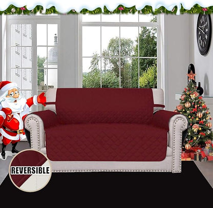 Easy-Going Reversible Loveseat Couch Cover - Image 2