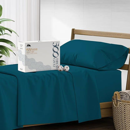 Mayfair Linen 500 Thread Count Twin XL Cotton Sheets by MayfairLinen