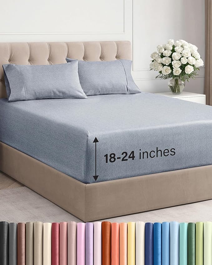 Extra Deep Pocket King Sheets by CGKUnlimited
