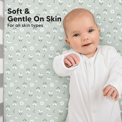 KeaBabies 2-Pack Baby Crib Sheets - Image 4
