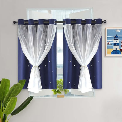 Kinryb Kids Blackout Small Curtains by Kinryb