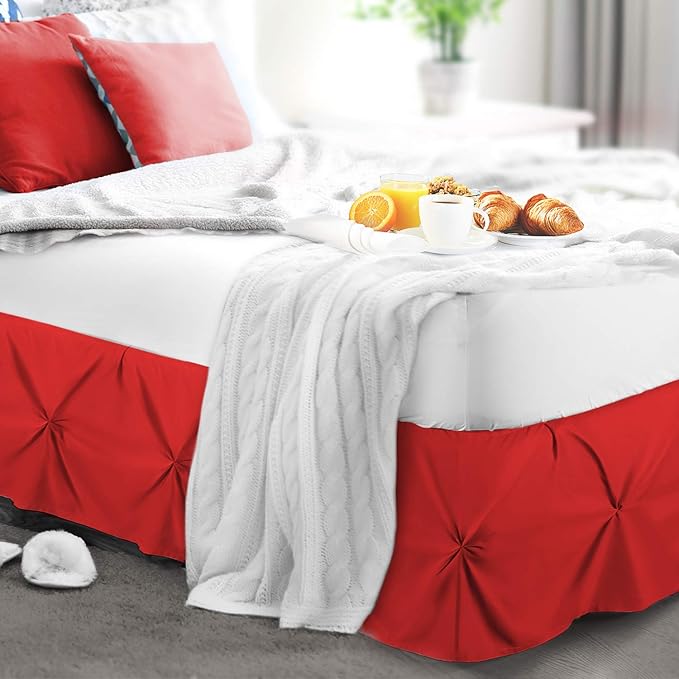 Nestl Red Bed Skirt - Image 8