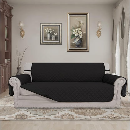 Easy-Going 4 Seater Sofa Slipcover Reversible Sofa Cover Water Resistant Couch - Image 2
