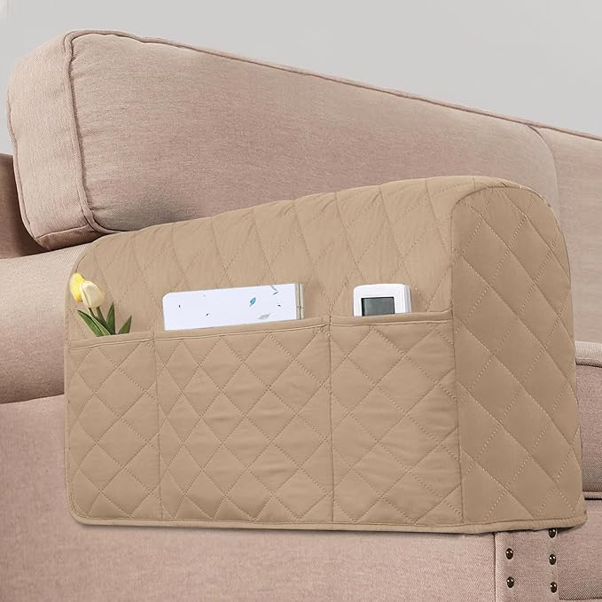 2 Pack Water Resistant Armrest Covers by KPPKOU