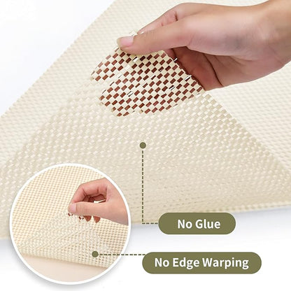 Shelf Drawer Liners for Kitchen Cabinets Non Adhesive Drawer Liner Thickened - Image 8